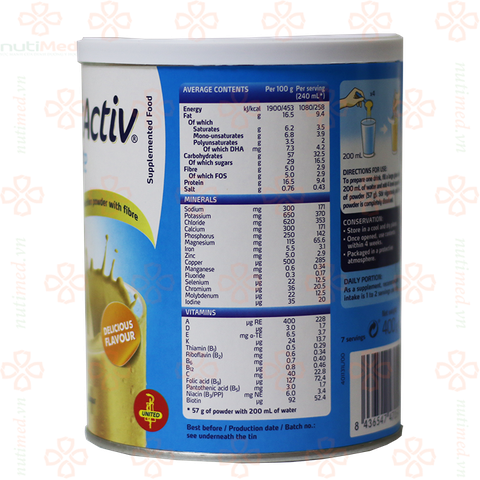 Sữa bột FontActiv® Complete 400g - Sữa cho người ốm yếu, mệt mỏi, phẫu thuật- hỗ trợ tới 30k phí vận chuyển cho đơn hàng từ 5 hộp trở lên