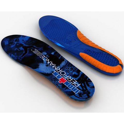 Lót giày silicon- Ironman Performace (Spenco) (còn 1 đôi hàng mẫu size L, chiều dài 30cm, giảm giá sốc)