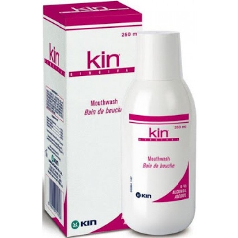 Nước súc miệng kin gingival 250ml - Nướu và mảng bám