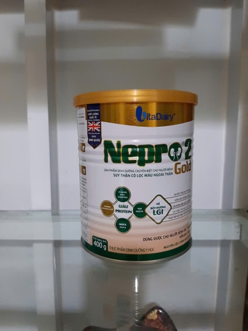 Sữa nepro 2 gold 400g- Cho người lọc máu, chạy thận, tiểu đường