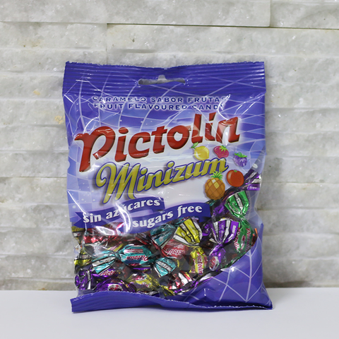 Kẹo pictolin hoa quả hỗn hợp không đường 65g