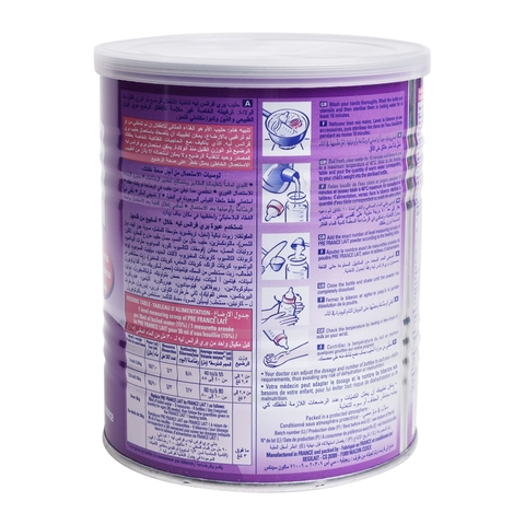 Sữa Pre France Lait Cho Trẻ Sơ sinh Nhẹ Cân 400g- Hạn sử dụng: 3/11/2019- Miễn phí vận chuyển