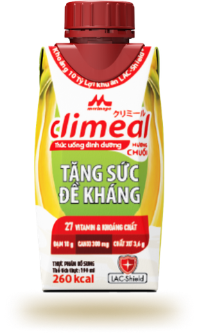 THỨC UỐNG DINH DƯỠNG CLIMEAL – HƯƠNG CHUỐI 190ML- LỐC 3 CHAI