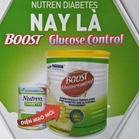 Sữa Tiểu Đường - Boost Glucose Control - cho người tiểu đường 400g