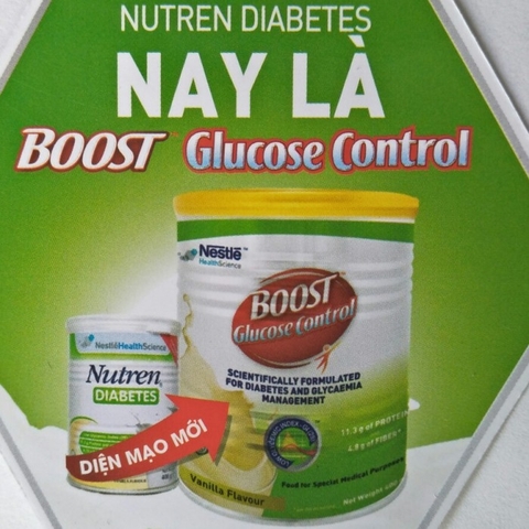 Sữa Tiểu Đường - Boost Glucose Control - Tên cũ Nestle Nutren Diabetes 400g