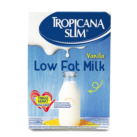 Sữa Bột Ít Béo Tropicana Slim Hương Vani