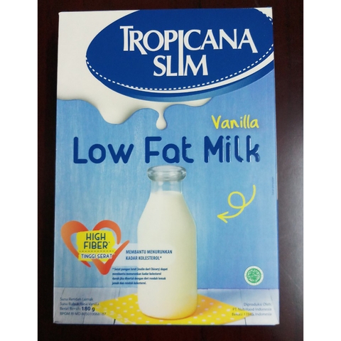 Sữa Bột Ít Béo Tropicana Slim Hương Vani