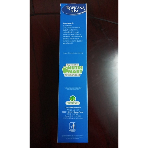 Sữa Bột Ít Béo Tropicana Slim Hương Vani