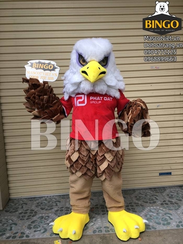 Mascot chim đại bàng Phát Đạt group