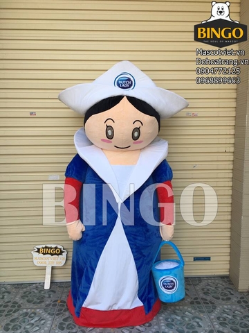 Mascot hơi cô gái Hà Lan