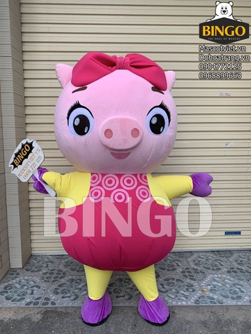 Mascot hơi heo ủn ỉn lalatv