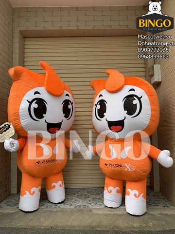 Mascot hơi Phương Xe