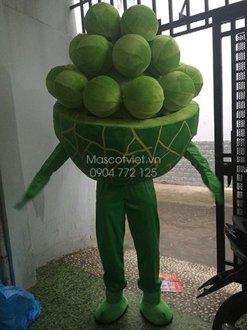 Mascot Bingsu dưa lưới