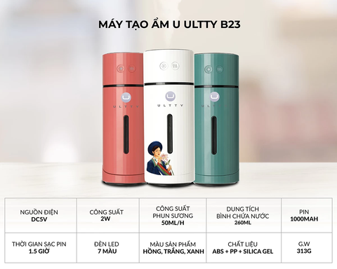 Máy tạo ẩm U Ultty B23