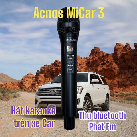Micro cho xe ô tô Acnos Micar 3