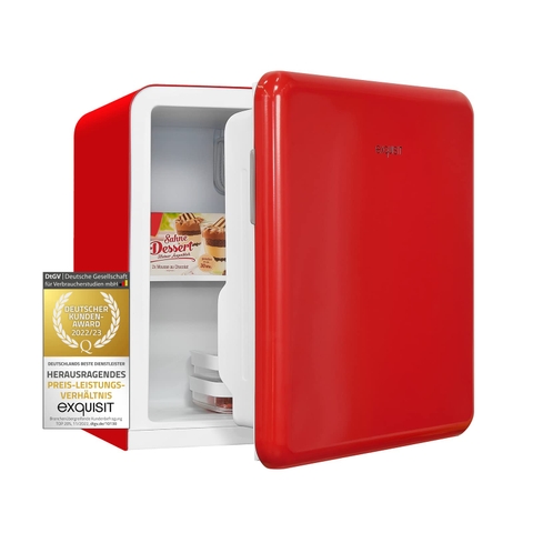 Tủ lạnh mini Exquisit CKB45-0-031F dung tích 47 lit (có ngăn đá) nội địa Đức