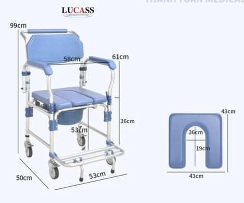 Ghế bô vệ sinh Lucass GX-200