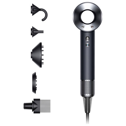 Máy Sấy Tóc Dyson HD07 Supersonic Black/Nickel Hair Dryer Màu Đen