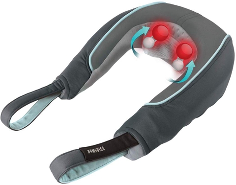 Đai massage cổ vai gáy Shiatsu kèm nhiệt hồng ngoại HoMedics NMS-255-EU