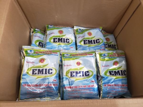 Chế phẩm vi sinh xử lý chất hữu cơ EMIC giá rẻ