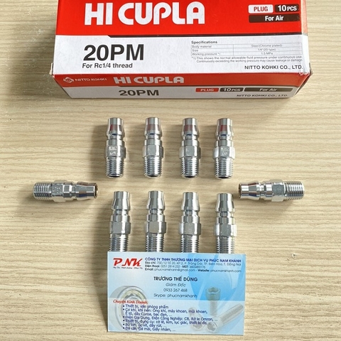 KHỚP NỐI NHANH NITTO 20PM