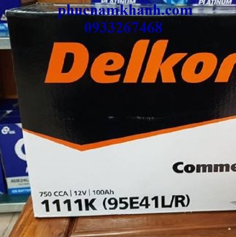 ẮC QUY 1111K 12V 100Ah DELKOR