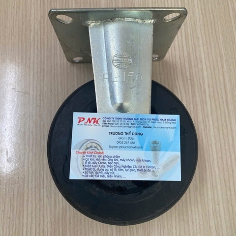 BÁNH XE CAO SU PL-150 150x50 (6x2