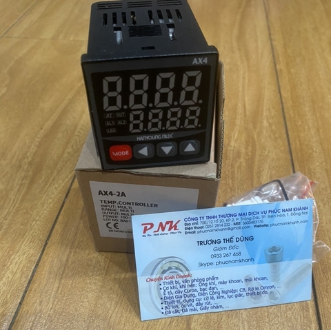 BỘ ĐIỀU KHIỂN NHIỆT ĐỘ HANYOUNG AX4-2A