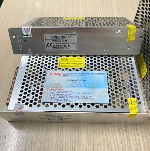 BỘ NGUỒN TỔ ONG 24V 5A S-120-24