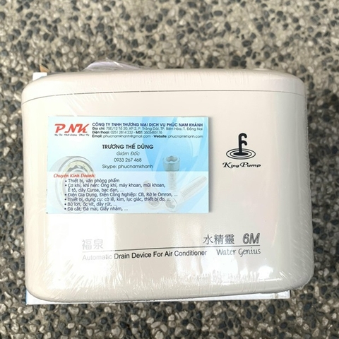 BƠM NƯỚC NGƯNG ĐIỀU HÒA KINGPUMP 6M