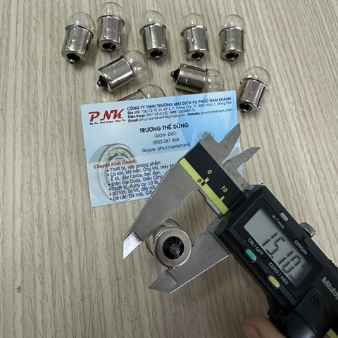 BÓNG ĐÈN SỢI ĐỐT ĐUÔI TIẾP XÚC ĐƠN 5W 24V