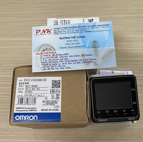 CẢM BIẾN OMRON E5CC-CQ3ASM-002