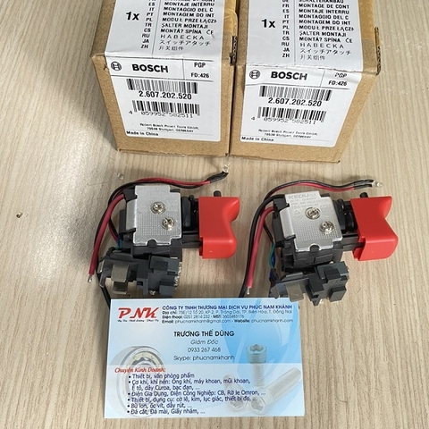 CÔNG TẮC MÁY KHOAN PIN 12V BOSCH GSR 120-LI / GSB 120-LI