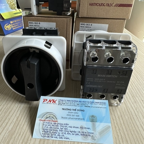 CÔNG TẮC NGUỒN HANYOUNG MAS-063-B