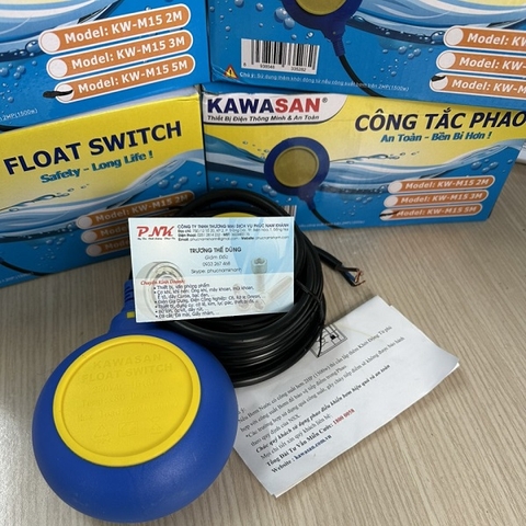 CÔNG TẮC PHAO KAWASAN KW-M15 (5 MÉT)