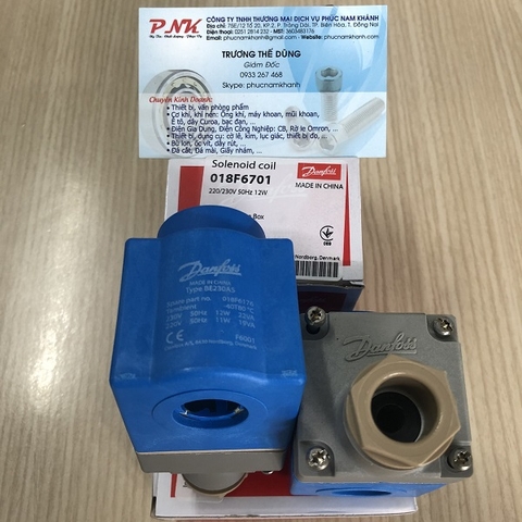 CUỘN COIL ĐIỆN TỪ 220V 12W DANFOSS