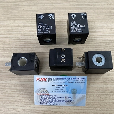 CUỘN COIL ĐIỆN TỪ BDV08230AY 230V 16VA 50HZ 13MM