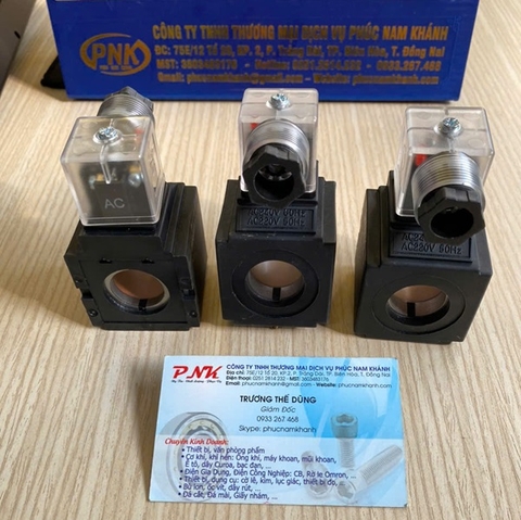 CUỘN COIL THỦY LỰC LỖ 21 220VAC