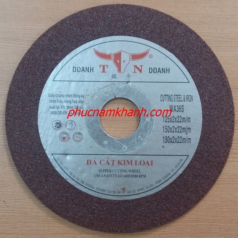 Đá cắt kim loại ok WA36S-150 125 x 2 x 22mm Doanhdoanh