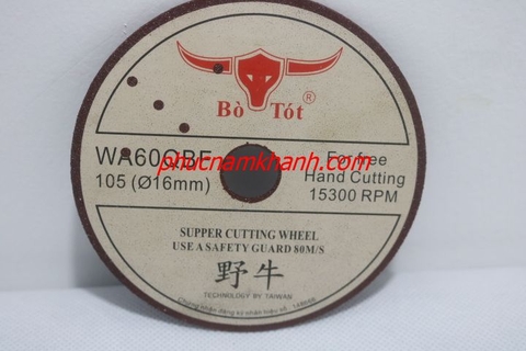 Đá cắt sắt WA60QBF Botot