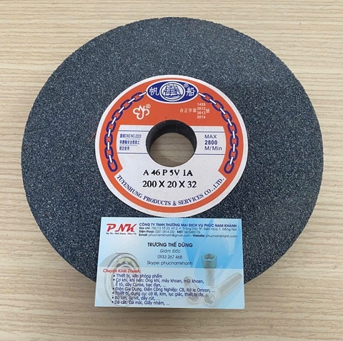 ĐÁ MÀI 200x20x32 A46 P5V 1A (MÀI THÔ)