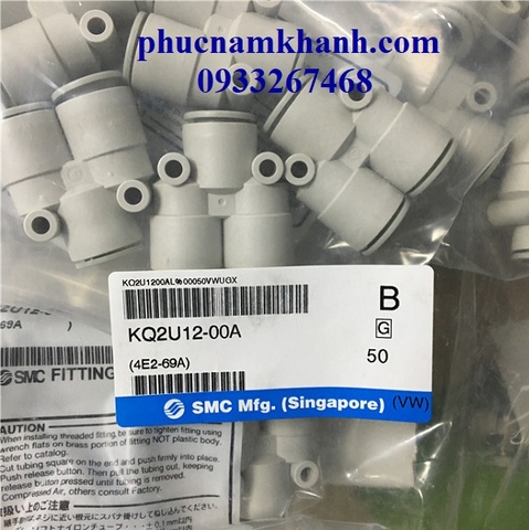 ĐẦU NỐI KQ2U12-00A SMC