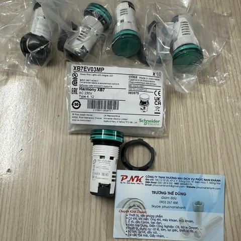 ĐÈN BÁO LED SCHNEIDER XB7EV03MP PHI 22MM 230V