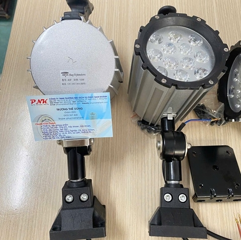 ĐÈN LED LGHT CNC 40F 12W 12V-24V-36V CHỐNG NƯỚC DÙNG CHO MÁY CNC