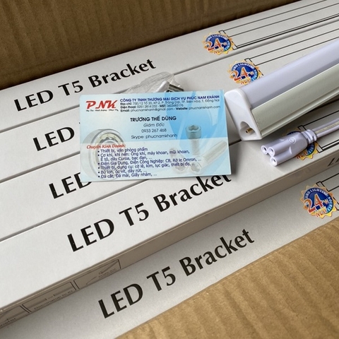 ĐÈN LED TUÝP LIỀN MÁNG T5 BRACKET 18W 1.2M 6500K