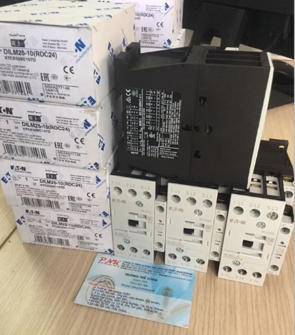 CONTACTOR EATON DILM 25-10 24VDC