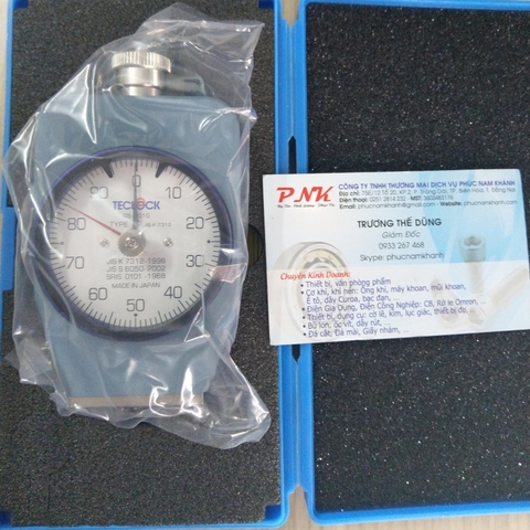 TECLOCK GS-709G ĐỒNG HỒ ĐO ĐỘ CỨNG CAO SU