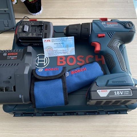 MÁY KHOAN VẶN VÍT BOSCH GSR 180-LI 18V (KÈM PHỤ KIỆN)