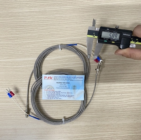 ĐẦU DÒ NHIỆT PHI 6 DÀI 3M KCA-M6 3M
