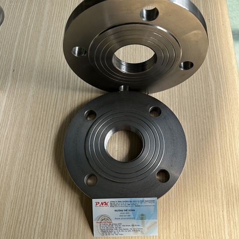 MẶT BÍCH BS4504 PN10 DN65 CÓ CỔ Ở GIỮA REN 60MM (THÉP)